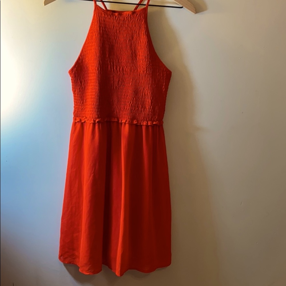 Red dress